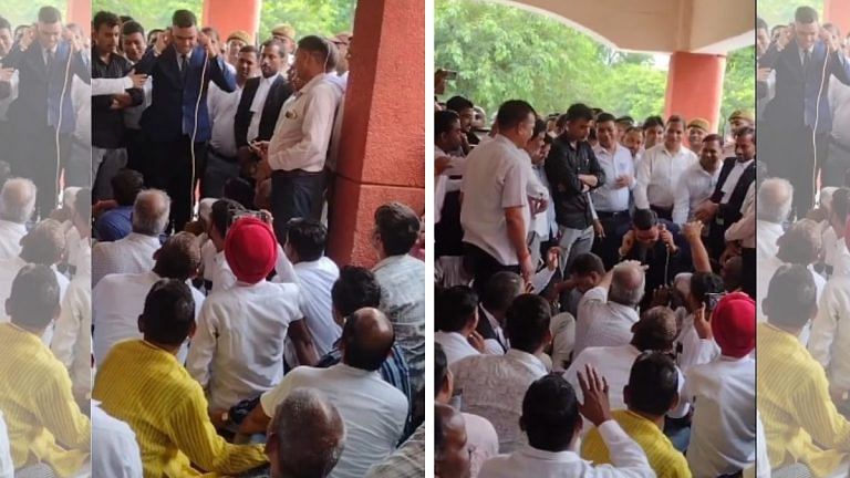 Shahjahanpur Sub-Divisional Magistrate forced to do ‘uthak-baithak’ by lawyers? Here’s the real story