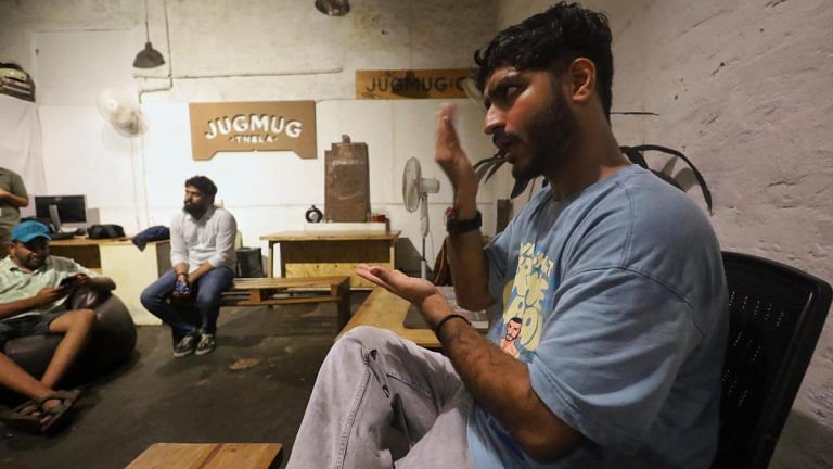 This Delhi book discussion took place in silence. Hands did the talking