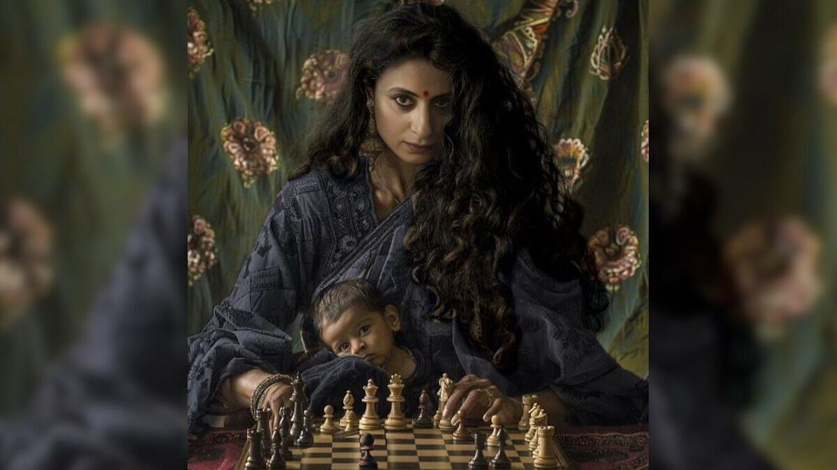 An AI generated poster featuring Beena Tripathi in Mirzapur | Photo: Shared by Rasika Duggal on Instagram
