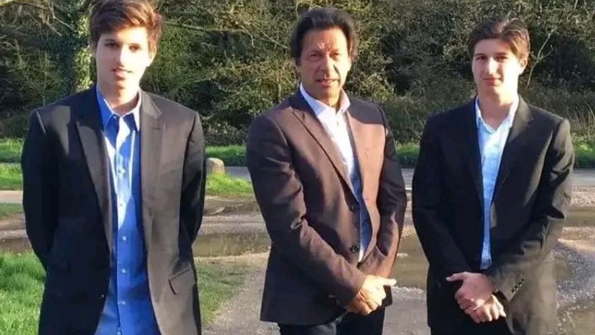 Imran Khan’s sons coming to fight for their father. Pakistanis call it ‘dynastic politics’