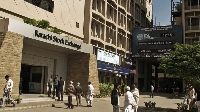 Representational image of Karachi Stock Exchange | Flickr