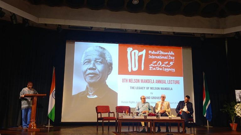 Nelson Mandela was influenced by Gandhi. And was aware non-violence strategy had to evolve