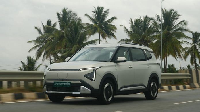 The Kia Carens Clavis EV