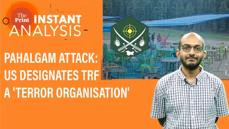 Setback for Pakistan as US designates TRF as a ‘foreign terrorist organisation’ for Pahalgam attack