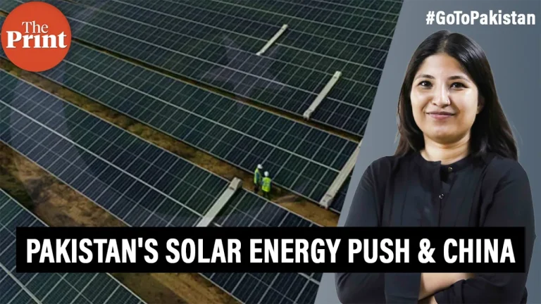 What’s behind Pakistan’s solar energy push? China is just one factor