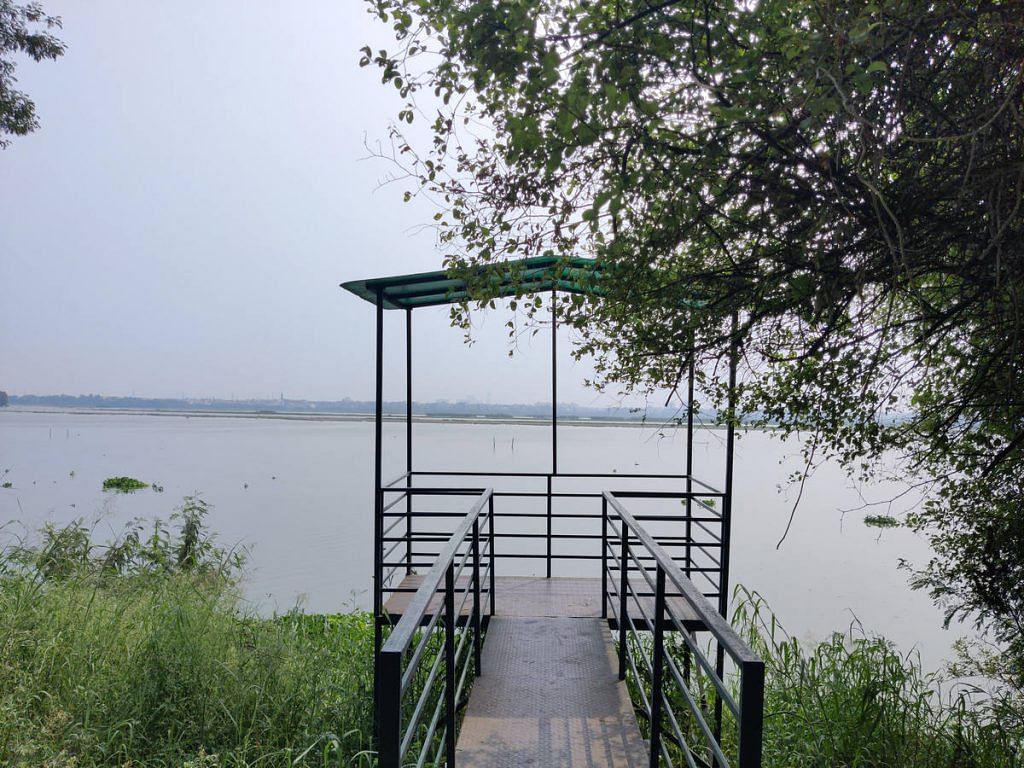 Okhla reservoir 