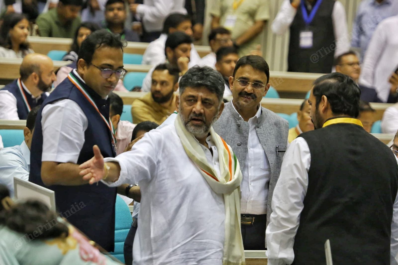 D. K. Shivakumar at Vigyan Bhawan | Praveen Jain | ThePrint