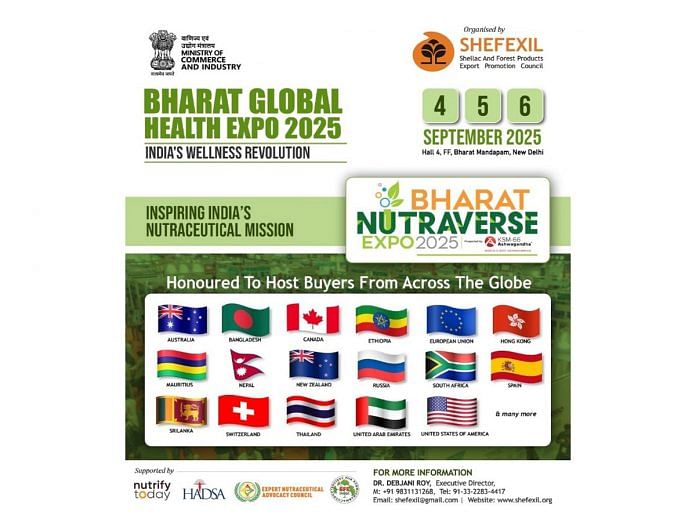 Limited Stalls Left at Bharat Nutraverse Expo 2025 South Asia's Premier Nutraceutical Trade Event at Bharat Mandapam, New Delhi