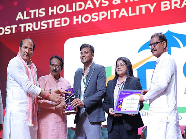 Altis Holidays & Resorts India Pvt Ltd Honoured with 