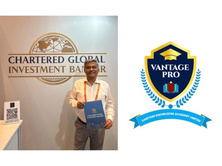 Vantage Announces Launch of India’s First Chartered Global Investment Banking Certification