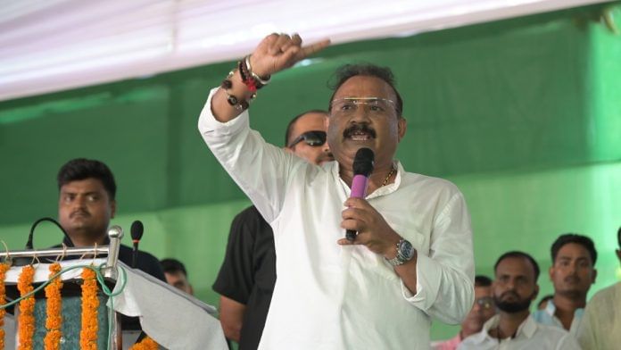 File photo of JD(U) leader & Bihar rural works minister Ashok Choudhary | X @AshokChoudhaary
