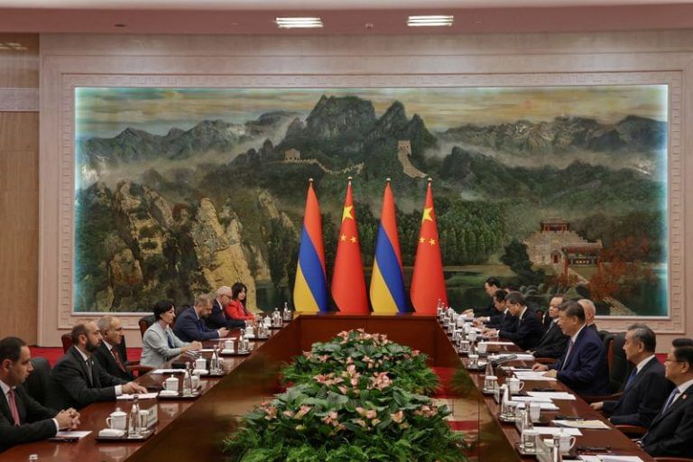 China, Armenia establish strategic partnership, Chinese state media report