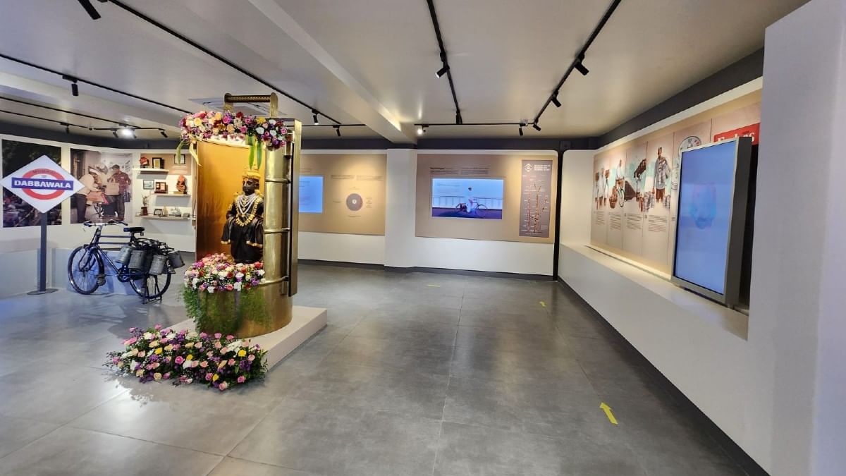 The idol of Lord Vitthal at the centre of the museum| Purva Chitnis | ThePrint