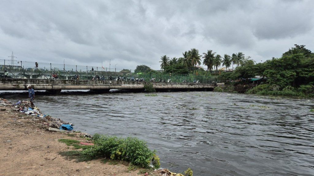 Musi River in Hyderabad 