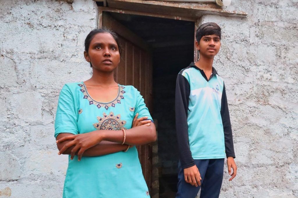 Devadasi children 