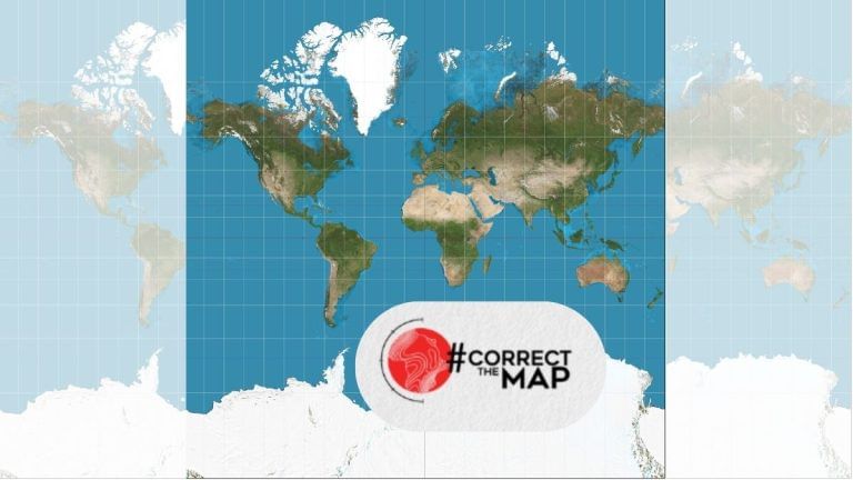 The most famous map of the world is inaccurate. Africa’s not having it anymore