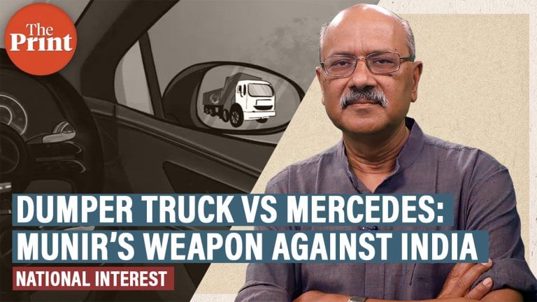 For Indian Mercedes, Pakistan Army Chief Munir’s dumper truck in mirror is closer than it appears