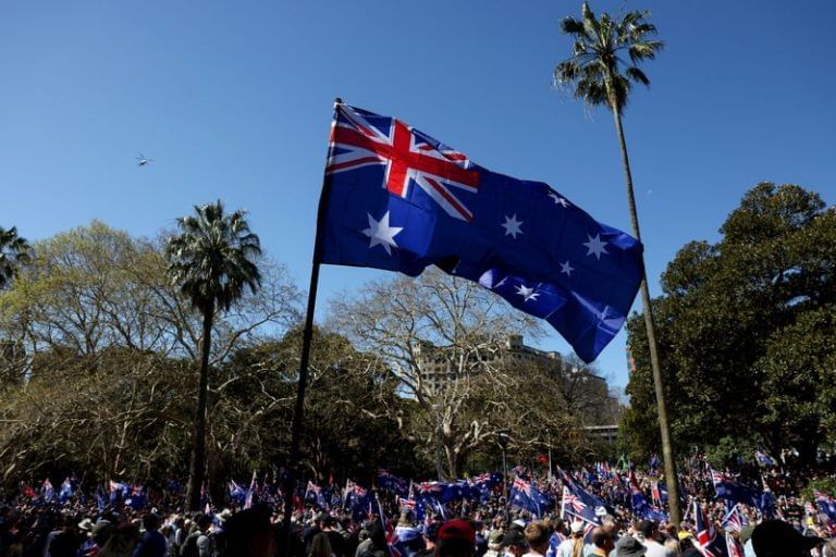 Thousands in Australia rally against immigration, government condemns rally