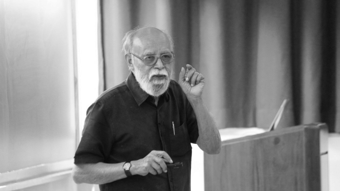 Professor P P Divakaran's primary research in Indian mathematics centred on the invention and development of calculus by the mathematician-astronomers of the Kerala School in the 15th and 16th centuries, says developmental biologist K. VijayRaghavan | X/@kvijayraghavan