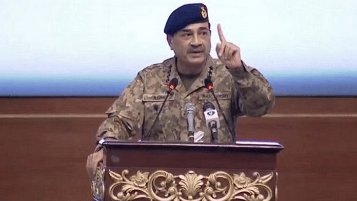 File photo of Asim Munir | Screengrab