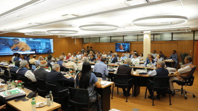 Education Minister Dharmendra Pradhan chairs 56th meeting of Council of Indian Institutes of Technology at IIT Delhi. | X/@iitdelhi