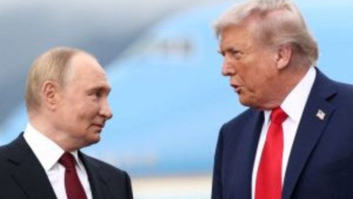Donald Trump and Vladimir Putin