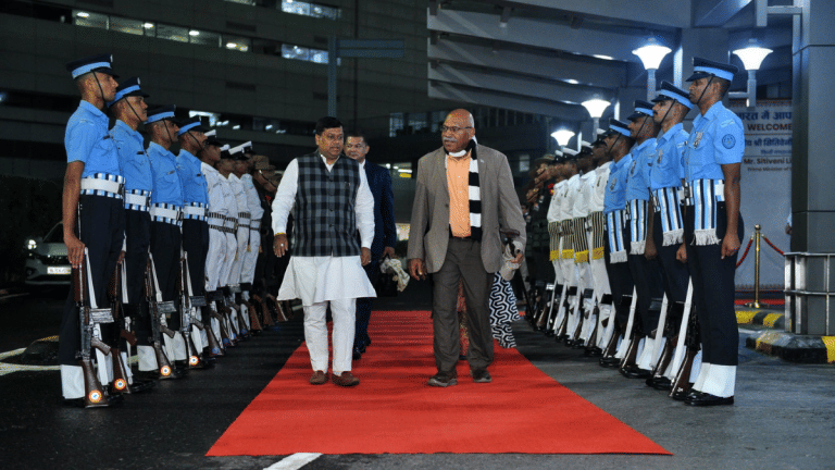 Fiji PM Rabuka arrives in New Delhi for 4-day visit