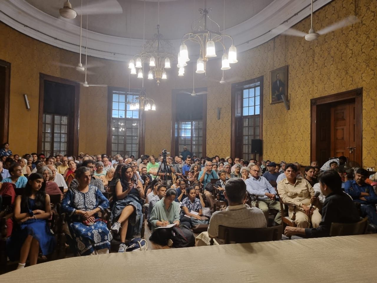 Audience at The Asiatic Society | Purva Chitnis, ThePrint
