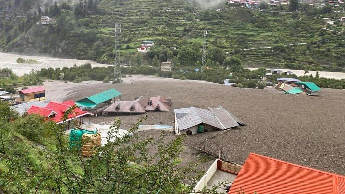 Dharali flash flood
