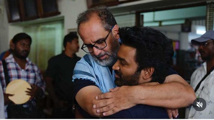 Aanand L Rai with Dhanush | Instagram, Aanand L Rai