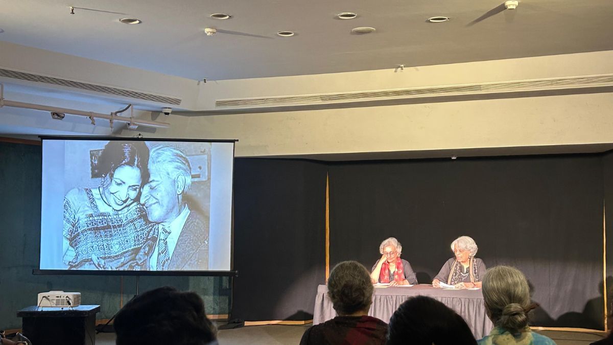 A rare-picture of Achla Sachdev with her second husband Clifford Douglas Peters was showcased at an event in IHC |Triya Gulati, ThePrint