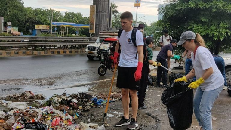A Serbian man in Gurugram shows a mirror to Indian society
