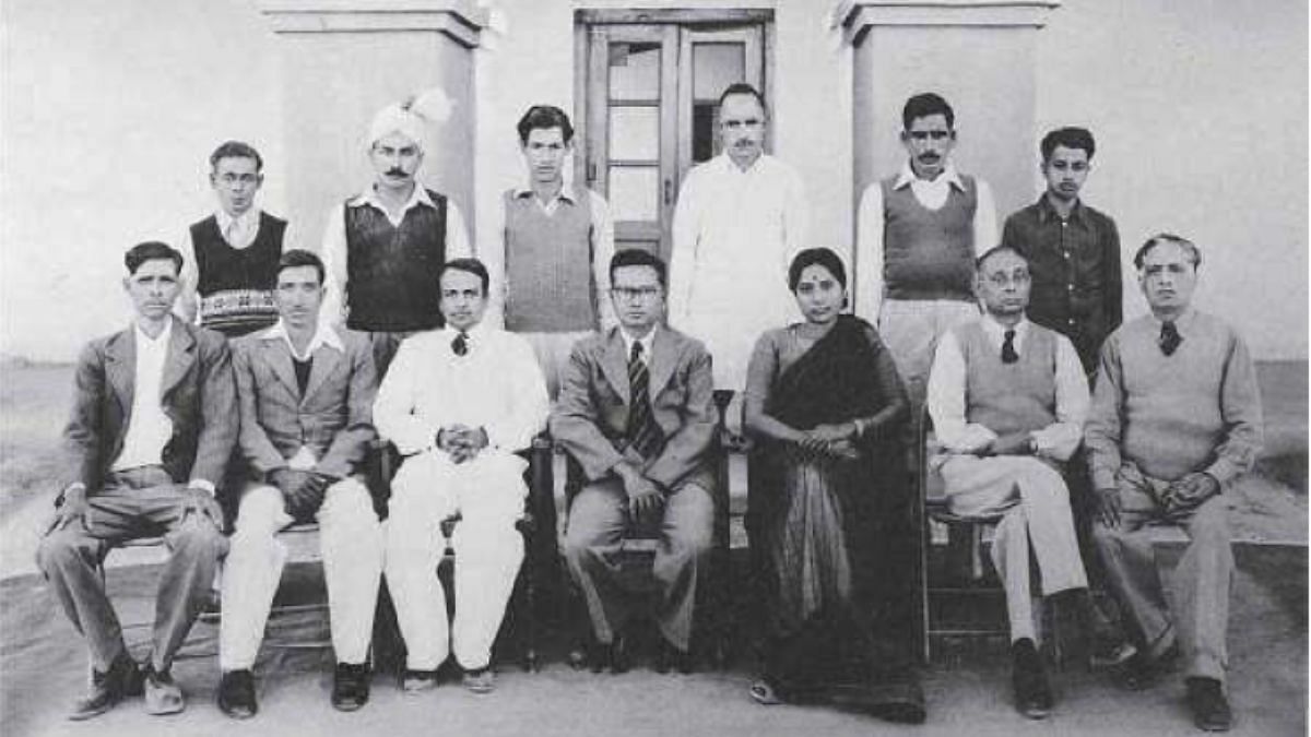 Exploration team headed by Amalananda Ghosh (centre, bottom row) | Credit - Archaeological Survey of India (2020)