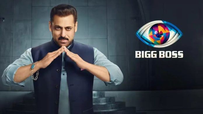 Salman Khan in a poster for Bigg Boss