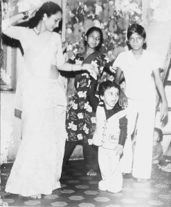 Rekhabai and her son, author Manish Gaekwad