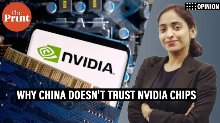 China doesn’t trust Nvidia chips—calls it US strategic trap to prolong tech dependence