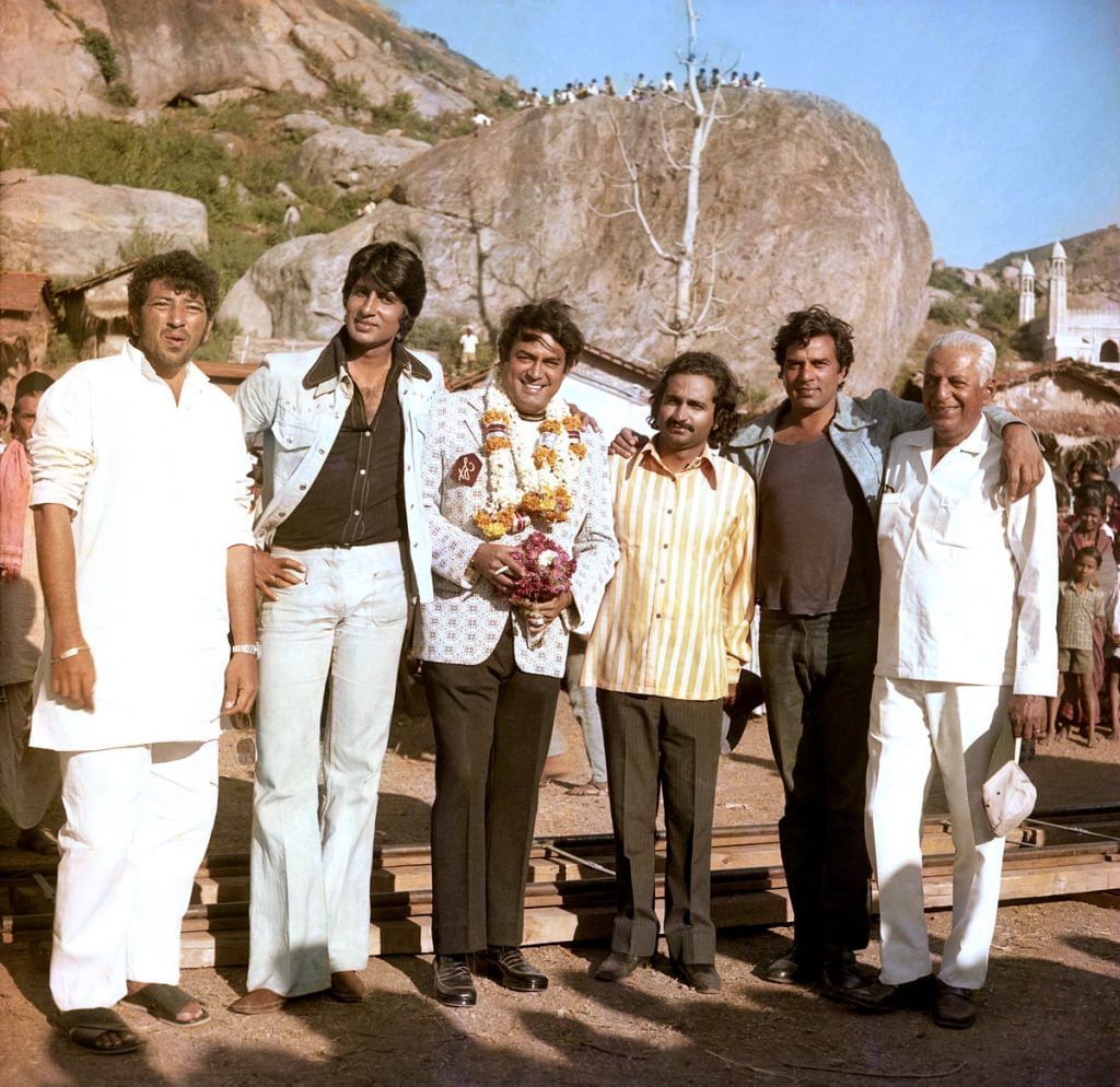 Sholay shooting 