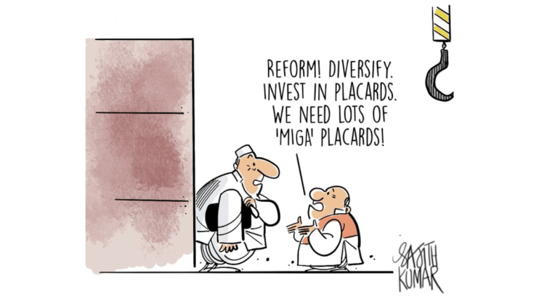House of placards & no dearth of strategic optimism