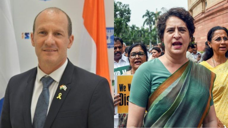 Israel’s envoy in Delhi targets Priyanka over ‘genocide in Gaza’ remark, calls it ‘shameful deceit’