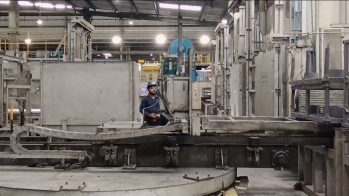 Forging facility at Aequs