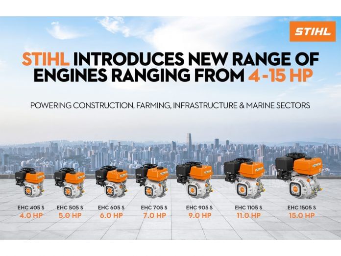 New powerhouses driving Transformation. STIHL India adds new models to its Engine Range New powerhouses driving Transformation. STIHL India adds new models to its Engine Range