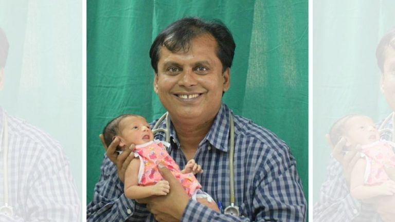 Flowers, cake and no bill: How this Pune doctor celebrates the birth of a girl