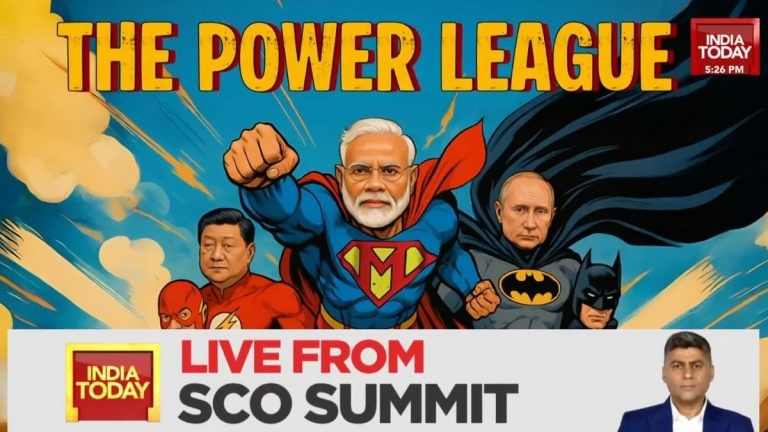 Superman Modi to superpower meeting — Indian TV anchors script a Tianjin blockbuster