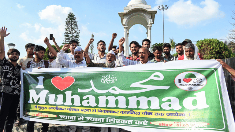 Indian Muslims’ love for the Prophet is now a threat. ‘I love Muhammad’ row is political