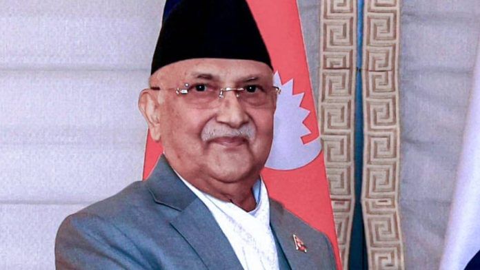 Nepal’s former prime minister K.P. Sharma Oli | Photo: ANI