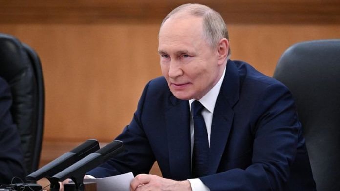 Russian President Vladimir Putin attends a meeting with Chinese President Xi Jinping in Beijing, China September 2, 2025 | Reuters
