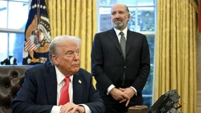 US President Donald Trump & Commerce Secretary Howard Lutnick | X/@jakeshieldsajj