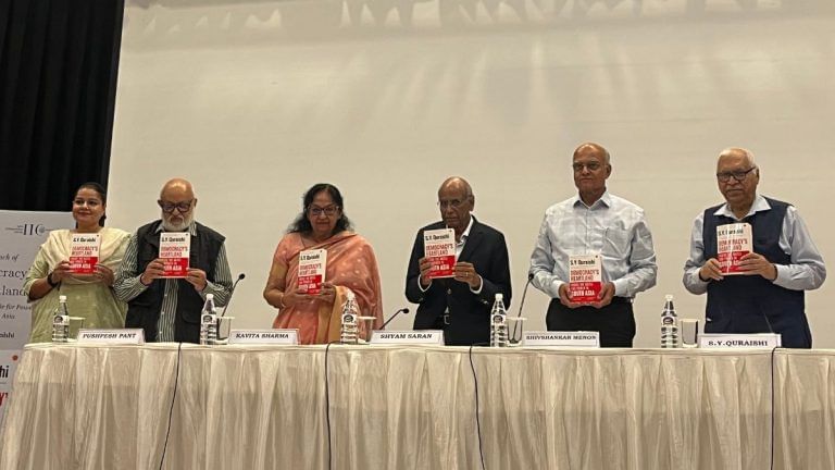 ‘Dangerous anti-democratic shift’—former diplomat Shyam Saran issues warning at book launch