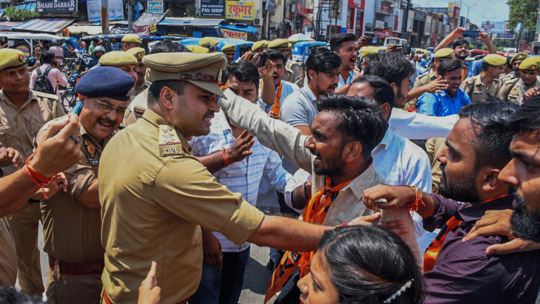 Lathicharge, ‘mafia’ & ultimatum to CM: How ABVP’s equation with Yogi govt has strained over the years