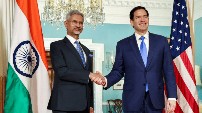 EAM S. Jaishankar meets US Secretary of State Marco Rubio in Washington DC. | X/(@DrSJaishankar